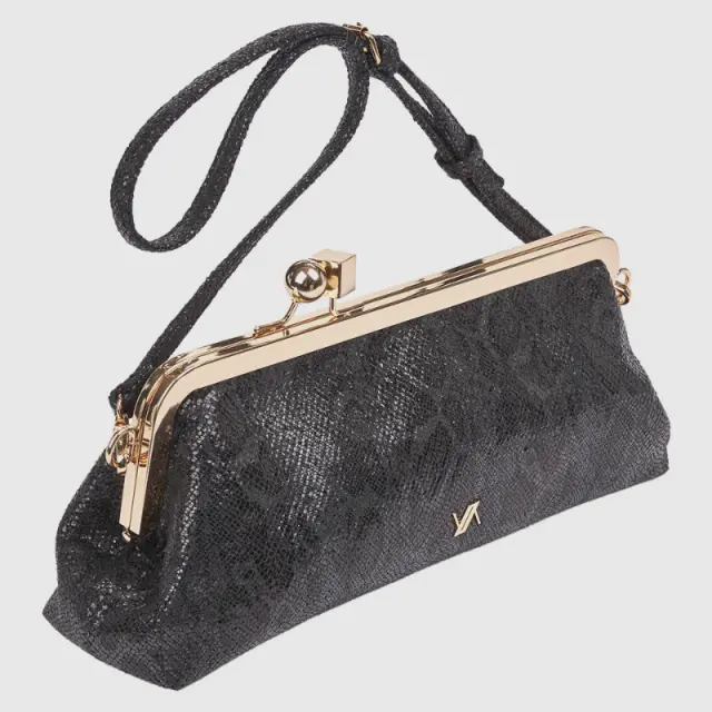 Γυναικεία Τσάντα Αμπιγιέ Verde 01-0002225 Animal Print Μαύρο - ONESIZE 2