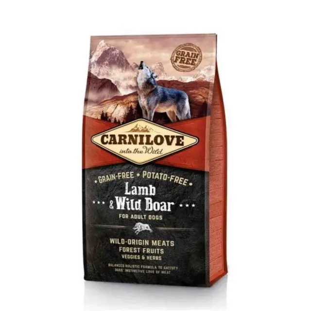 Carnilove Adult Lamb & Wild Boar 1,5Kg Μονόχρωμο