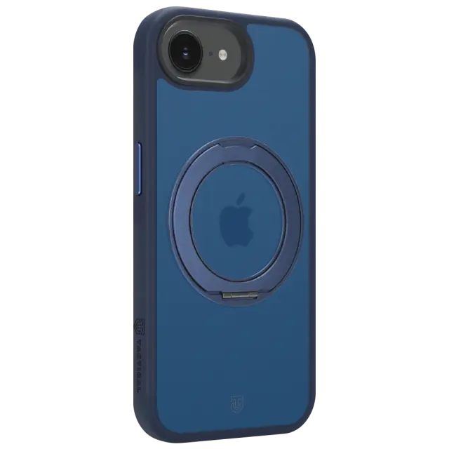 Tactical MagForce Hyperstand Cover for Apple iPhone 16e/17e Deep Blue 2