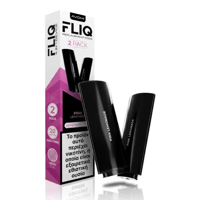 AVOMI FLIQ Pink Lemonade Prefilled Pod 2ml 20mg (2τμχ)