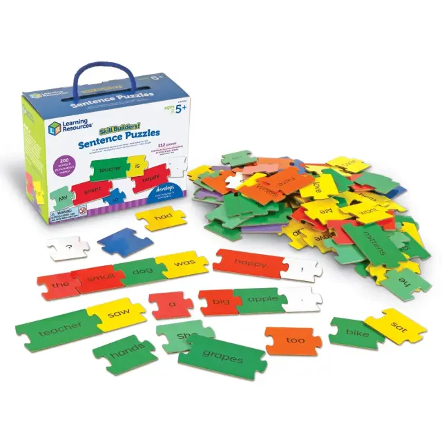 Learning Resources Skill Builders! Sentence Puzzles Παζλ Αγγλικών Προτάσεων (5+ ετών) LER6083