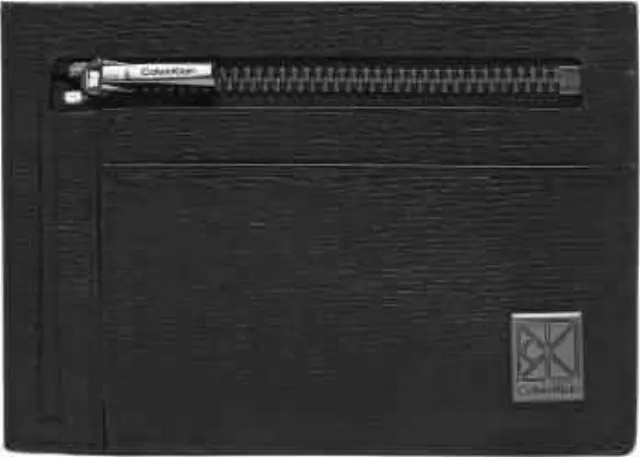 Calvin Klein Unisex Μικρή Θήκη Καρτών Emblem ID Cardholder Μαύρη