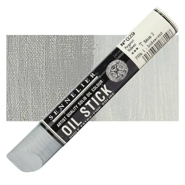 Sennelier Στικ Λαδιού 029 Silver - 38ml