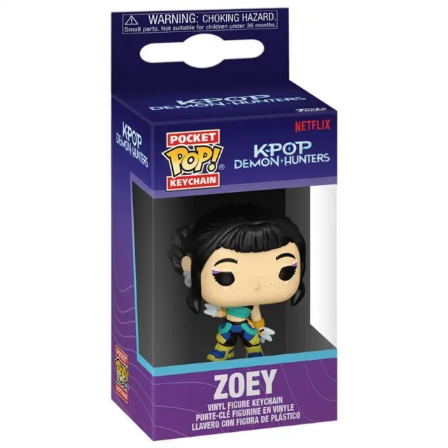 Φιγούρα Funko Pocket Pop!: K-Pop Demon Hunters - Zoey Vinyl Figure Keychain