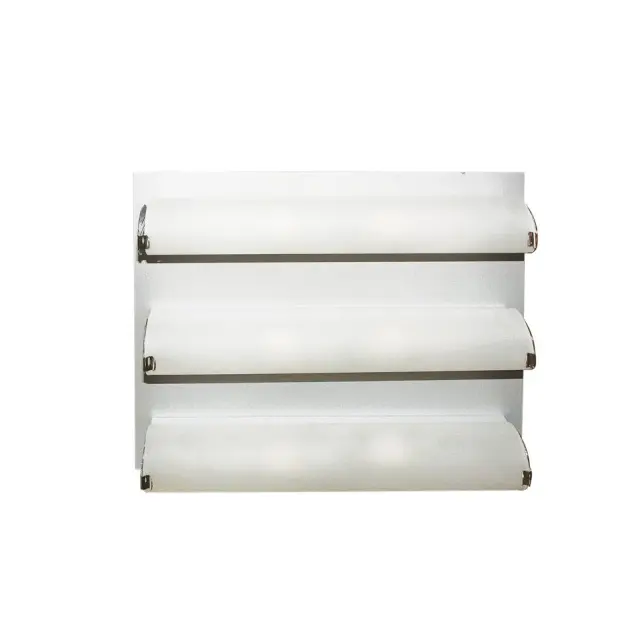 AcaLight Offer NETTO ΦΩΤΙΣΤΙΚΟ ΕΠΙΤΟΙΧΟ ΓΚΡΙ ΜΕΤΑΛΛΙΚΟ ΣΥΜΒΑΤΙΚΟ 6ΧG9 IP20 330Χ330Χ90mm