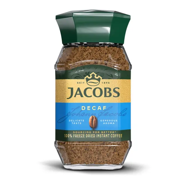 Jacobs Decaf Στιγμιαίος Καφές Χωρίς Καφεΐνη 100g 2