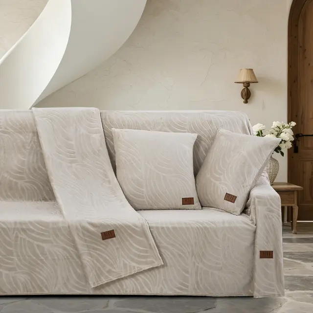 Beauty Home Μαξιλαροθήκη διακοσμητική Sienna Art 8670 50x50 Μπεζ