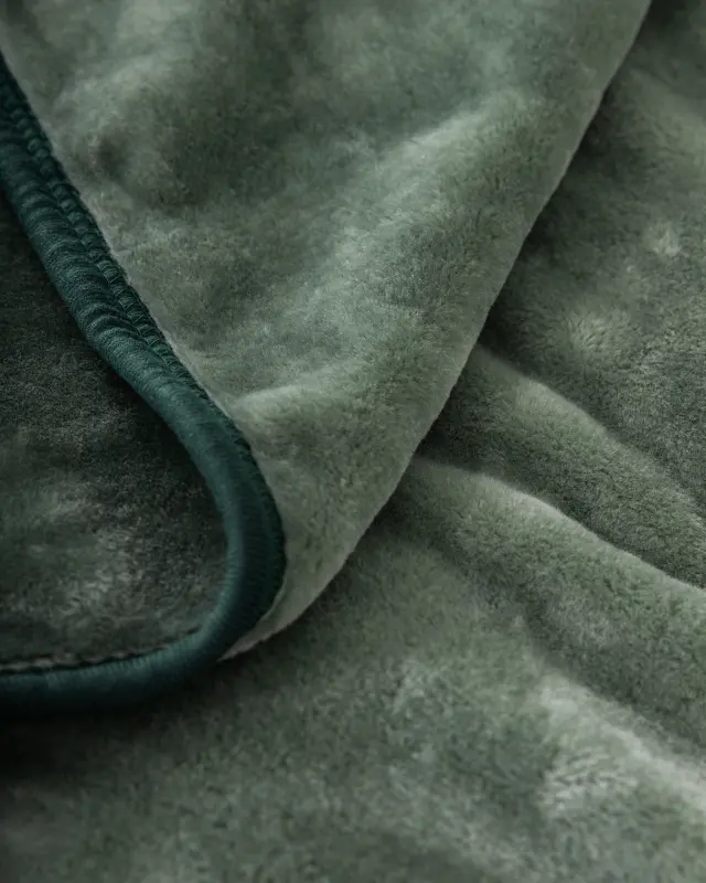 Nima Home Κουβέρτα Βελουτέ Μονή 160x220 Coperta - Forest Green 2