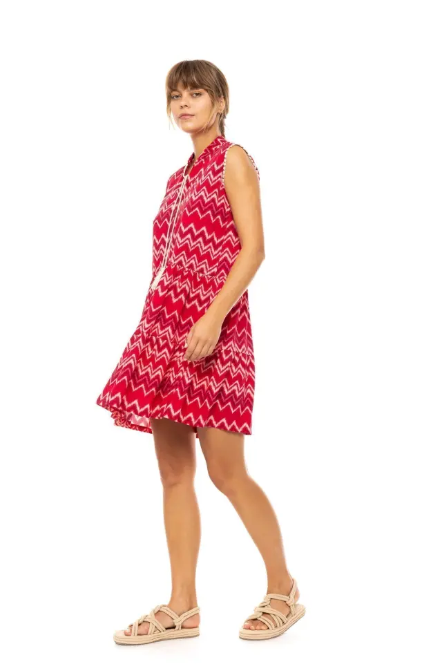 Beachwear Rasberry Rainbow B627 Type Pink Label 3