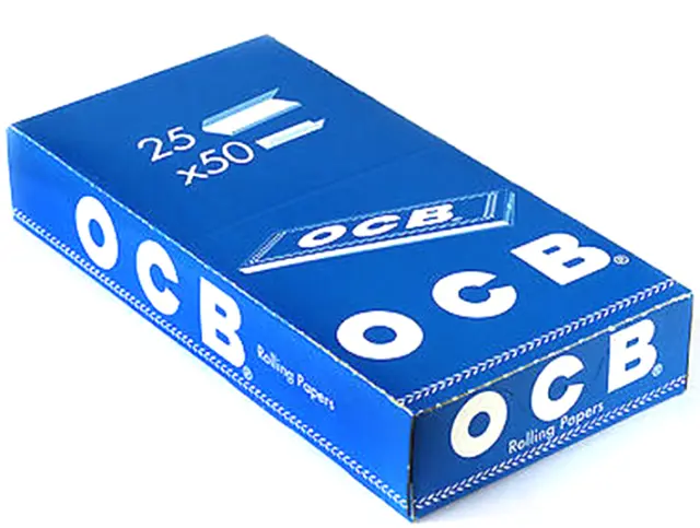 OCB Χαρτάκια - Μπλε 25τεμ.