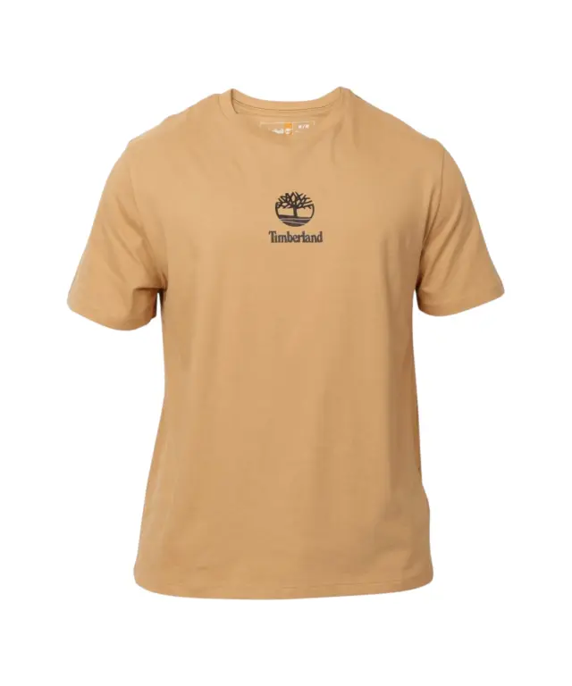 Timberland - Ανδρικό T-shirt Print Stack Logo TB0A6WWT-EH3 Καφέ - S
