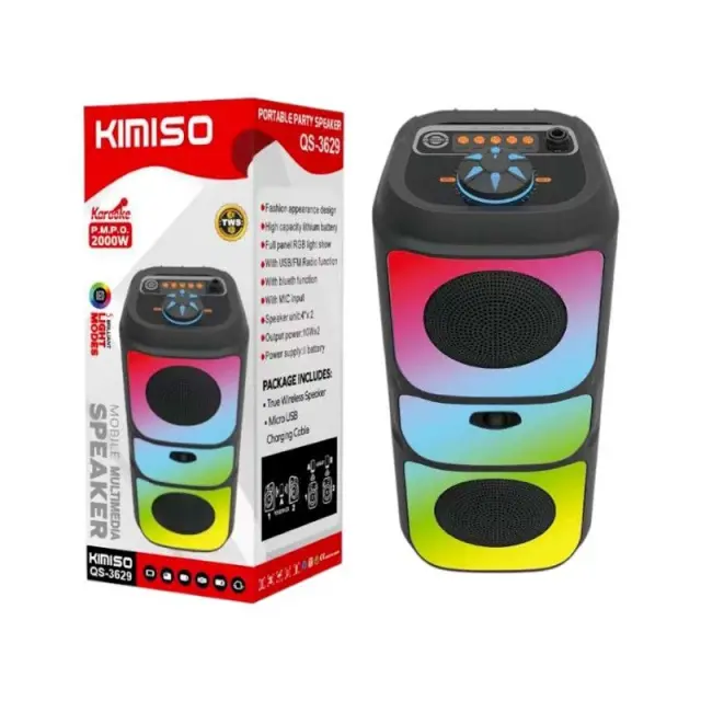 Φορητό ηχείο subwoofer - QS-3629 - 813263