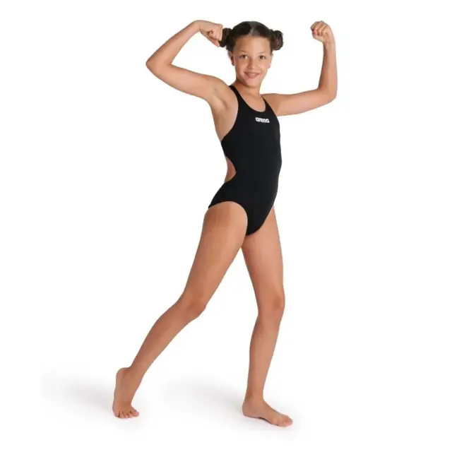 Arena Girl's Team Tech Swimsuit Μαύρο 004764-550 (Arena) 3
