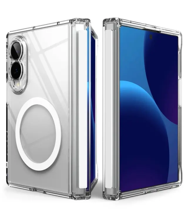 Ringe® Fusion Flap Magsafe Θήκη για Galaxy Fold 8-Clear