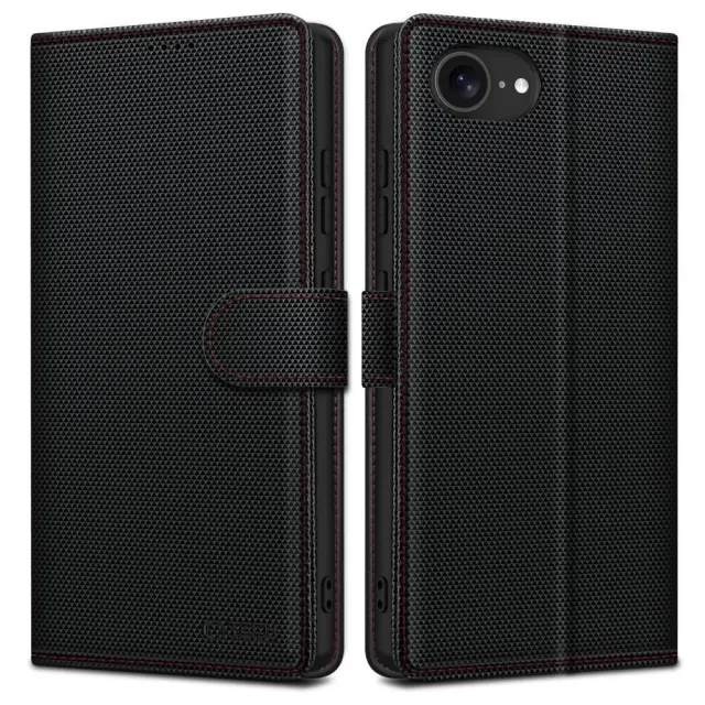 TECH-PROTECT WALLET RS IPHONE 16E / 17E BLACK/RED