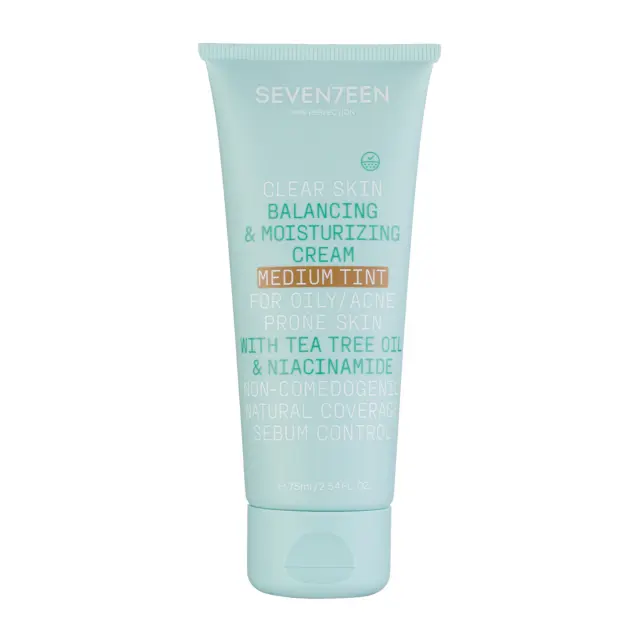 Seventeen Clear Skin Balancing & Moisturizing Tinted Cream 75ml Medium Tint 2