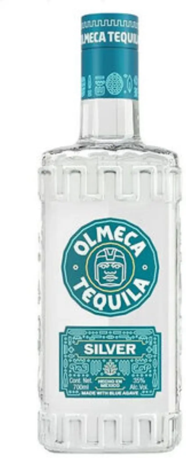 OLMECA SILVER TEQUILA 700ml