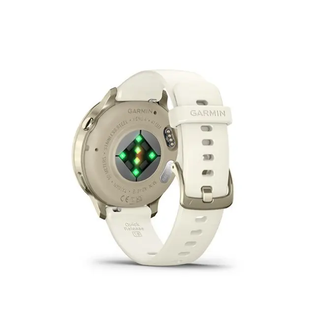 Garmin Venu 4 3.05 cm (1.2") AMOLED 41 mm Digital 390 x 390 pixels Touchscreen Gold Wi-Fi GPS (satellite) 3