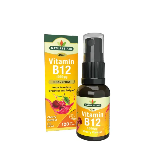 Natures Aid Vitamin B12 Daily Oral Spray