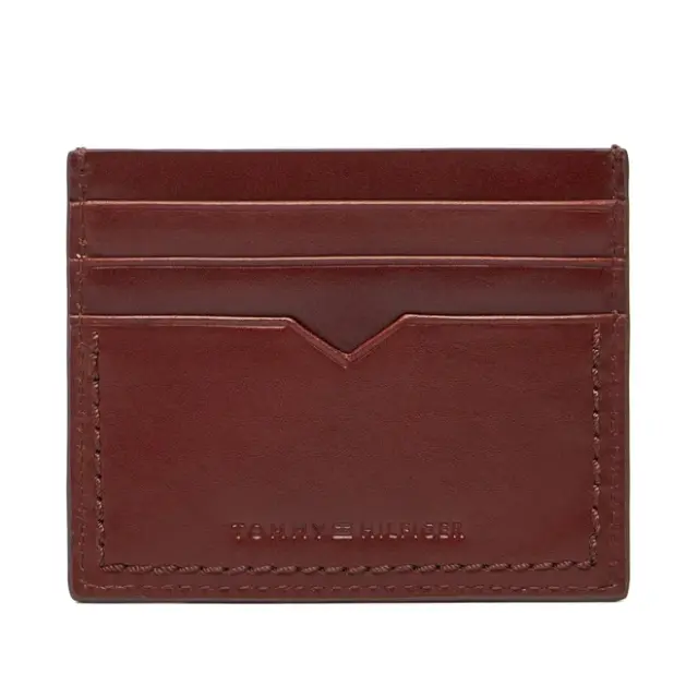 Ανδρικό Σετ Δώρου Ζώνη + Καρτοθήκη Tommy Hilfiger AM0AM13934-GVI Καφέ Καφέ - 115 3