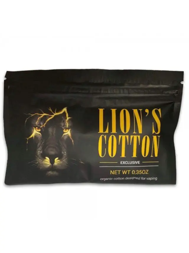 LION'S COTTON Οργανικό βαμβάκι για άτμισα