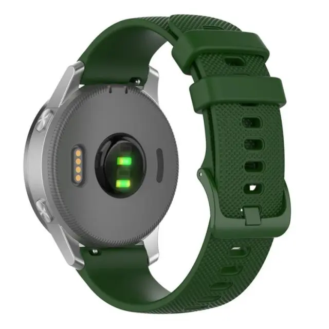 Λουράκι Texture για Smartwatch 20mm-Army Green OEM