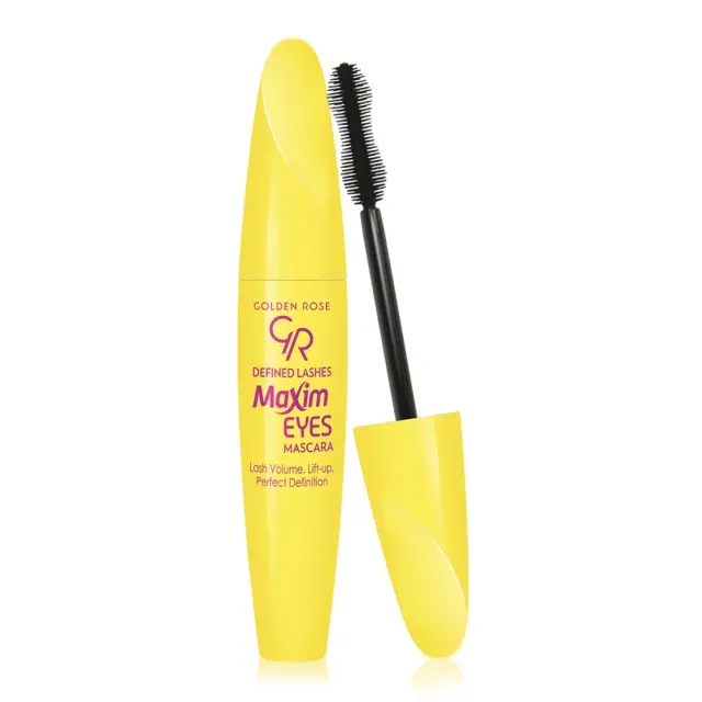 Golden Rose Mascara Defined Lashes Maxim Eyes Black 9.3ml