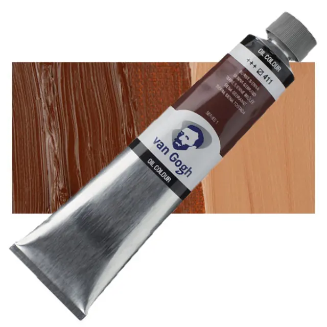 Λάδι Talens Van Gogh - 411 Burnt Sienna - 60ml