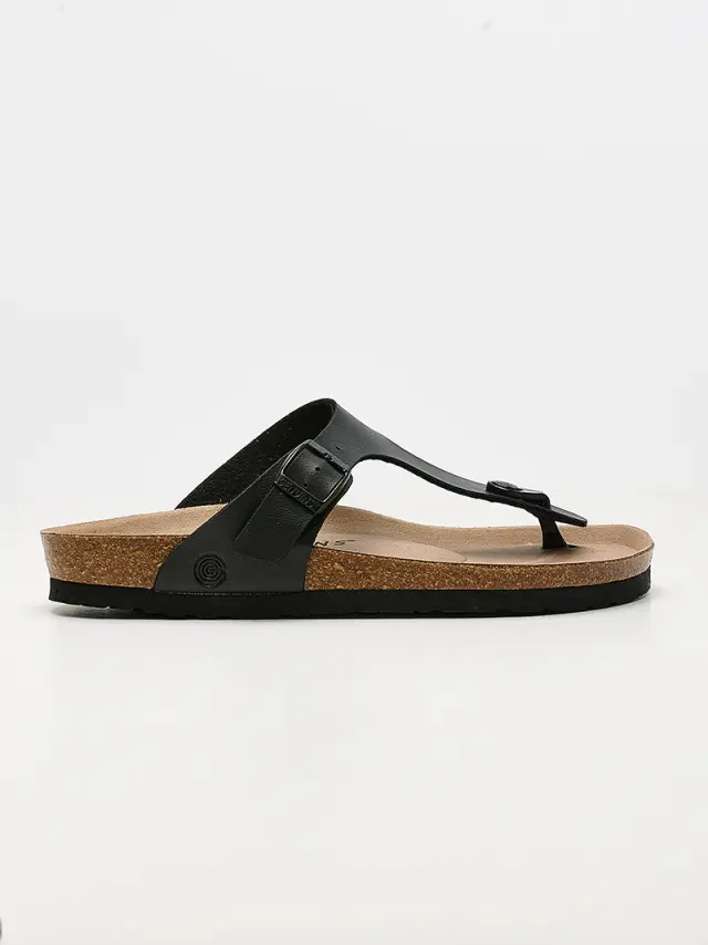 Genuins Πέδιλα Unisex HT Μαύρο GEN/ROSAS VEGAN BLACK 2