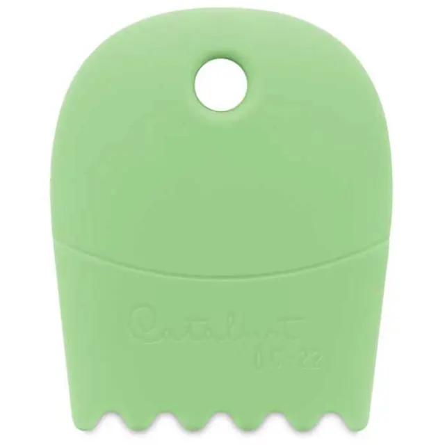 Princeton Catalyst Contour Σπάτουλα Σιλικόνης No.22 Green
