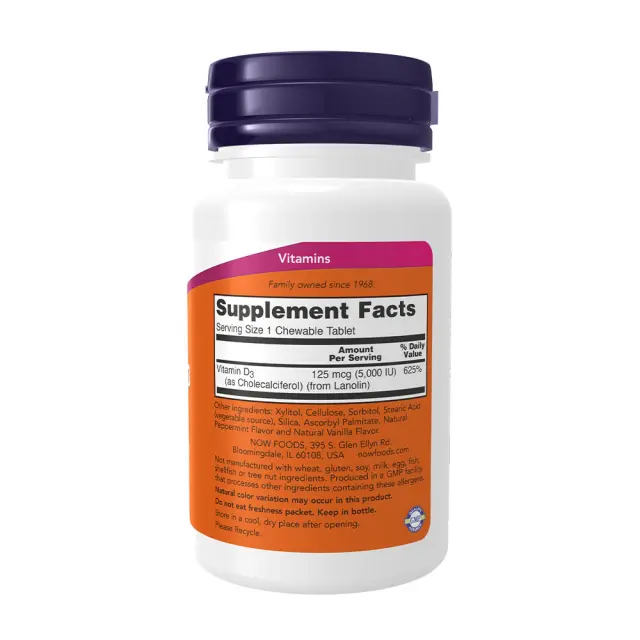 Now Foods Vitamin D-3 5,000 IU 2