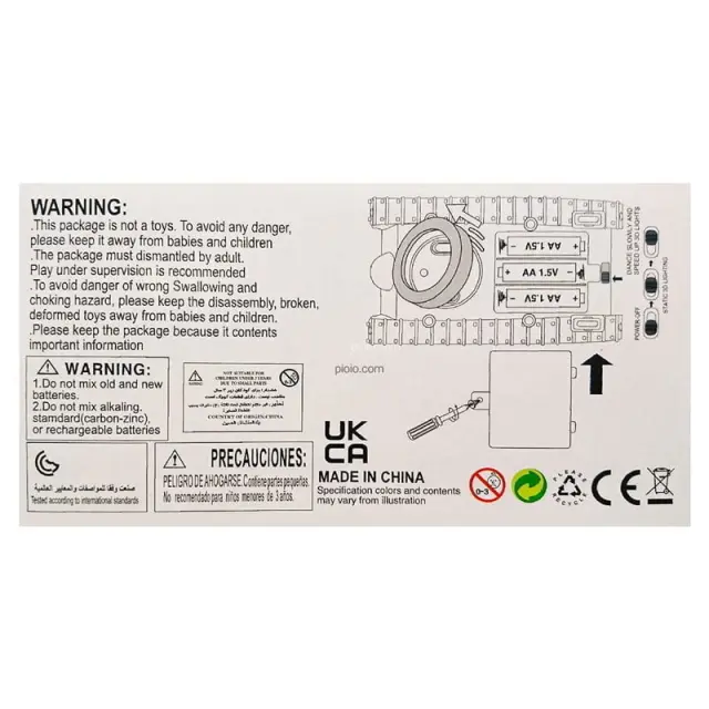 YJTOYS Παιδικό παιχνίδι τανκ με μουσική και φως 3+ - Gear tank for kids YJ388-17 68180 3