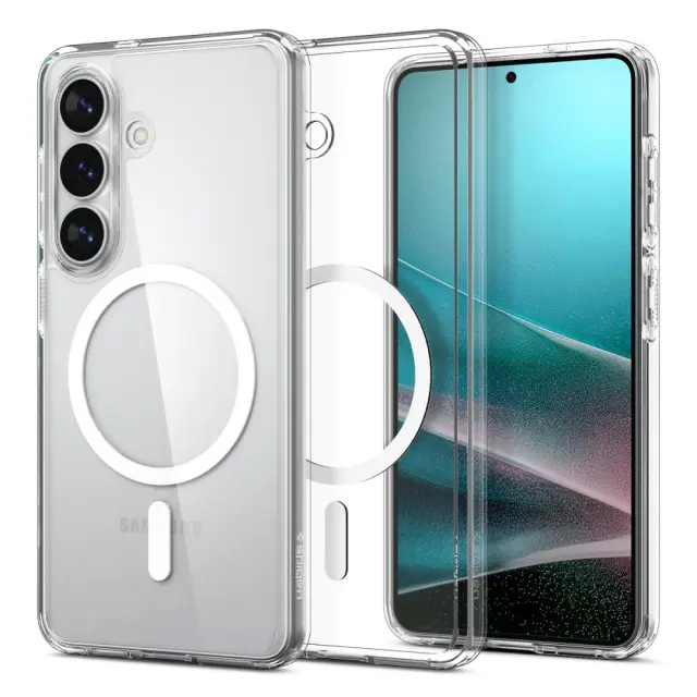 Spigen Θήκη Κινητού Galaxy S26 Ultra Hybrid Mag Magsafe Clear / White