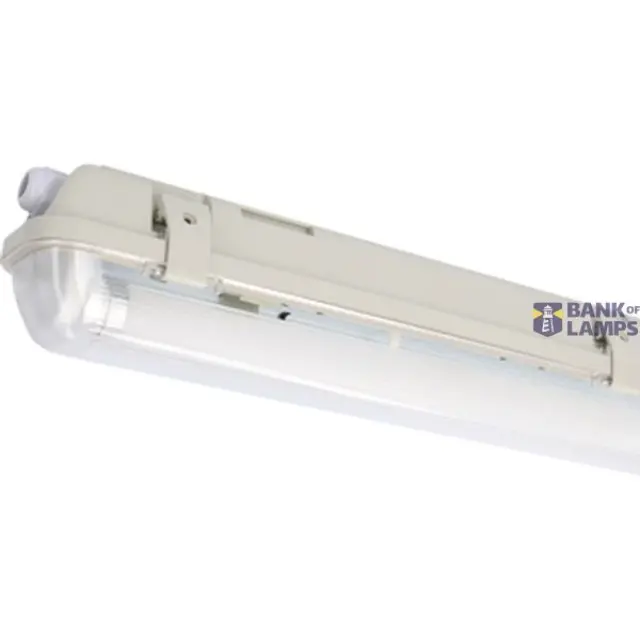 LED TL Luminaire with Tube - 1x7.5W 60cm 1100lm 4000K IP65