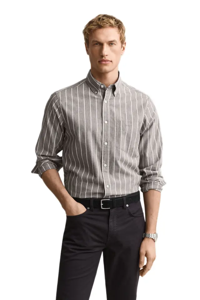 Gant ανδρικό ριγέ πουκάμισο μακρυμάνικο 3G3262005-1
