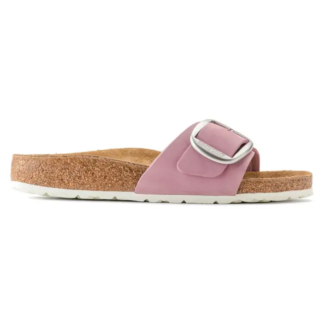 Birkenstock Πέδιλα Γυναικείο δέρμα Nubuck Ροζ BIR/MADRID BIG BUCKLE 1021725 ORCHID