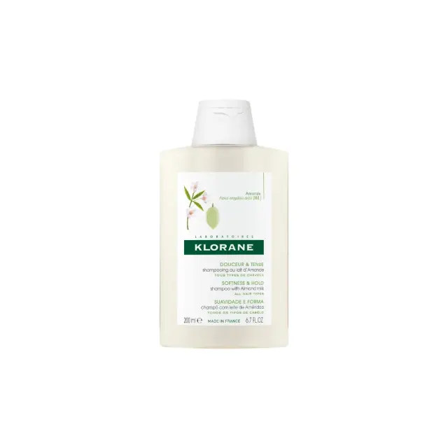 Klorane Softness & Hold Shampoo Σαμπουάν με Γάλα Αμυγδάλου, 200ml