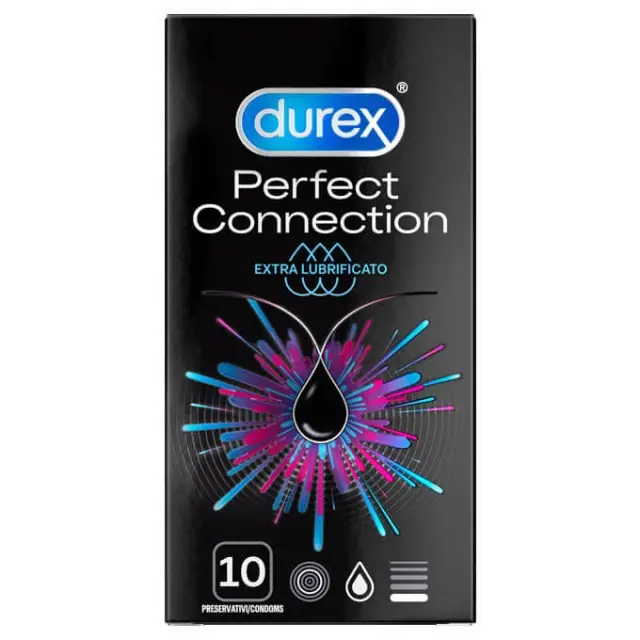 Durex Perfect Connection Προφυλακτικά με Extra επίστρωση Λιπαντικού 10τμχ 2