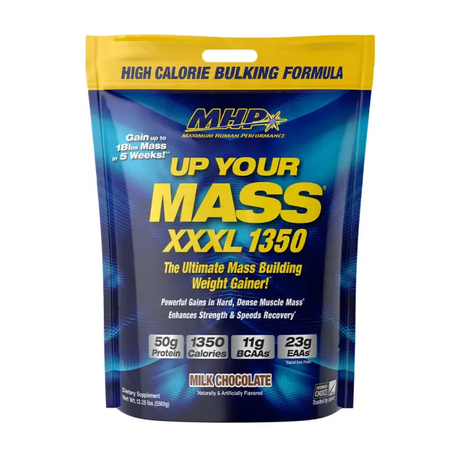 MHP Up Your Mass XXXL 1350 Milk Chocolate, 5.44 kg