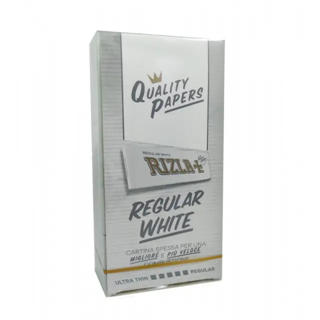 Χαρτάκια Rizla Λευκό 50 φύλλων Συσκ. 50 τμχ