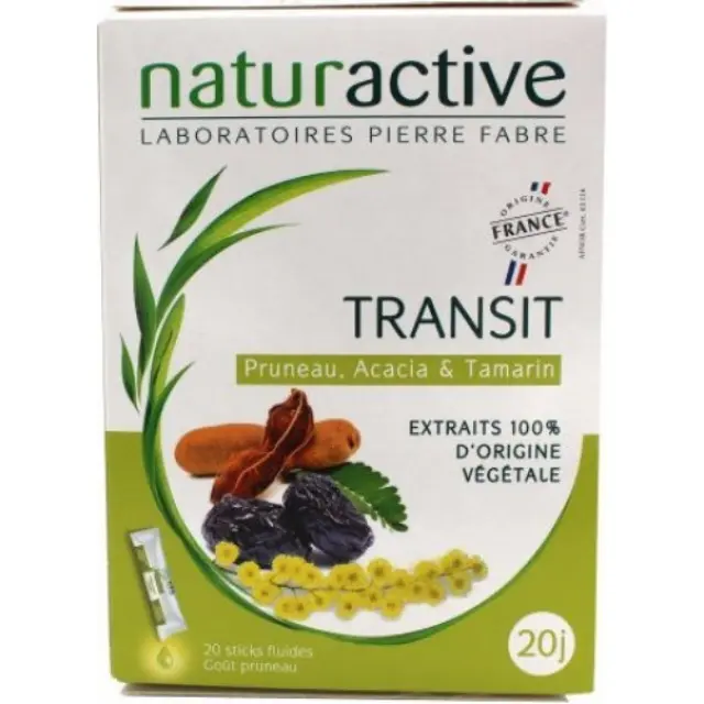 Naturactive Transit, Συμπλήρωμα Διατροφής κατά της Δυσκοιλιότητας 20 φακελίσκοι με υγρο γευση δαμασκηνο 2