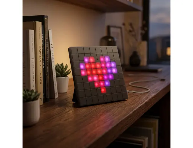 Smart LED Πάνελ Twinkly Squares (TWQ064STW-01-BAD) 1 Πάνελ, Βluetooth, WiFi Και Έλεγχο μέσω Κινητού ΤηλεφώνουTWQ064STW-01-BAD