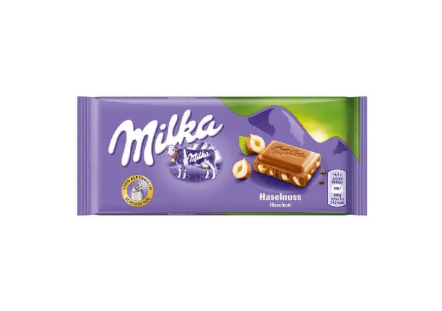 Milka Σοκολάτα Hazelnuts 100 gr