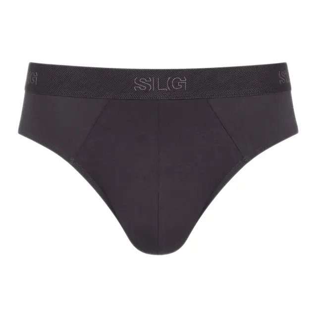 Sloggi Ανδρικό Slip SLG Base - Διπλό Πακέτο, Χρώμα Grey Combination 3