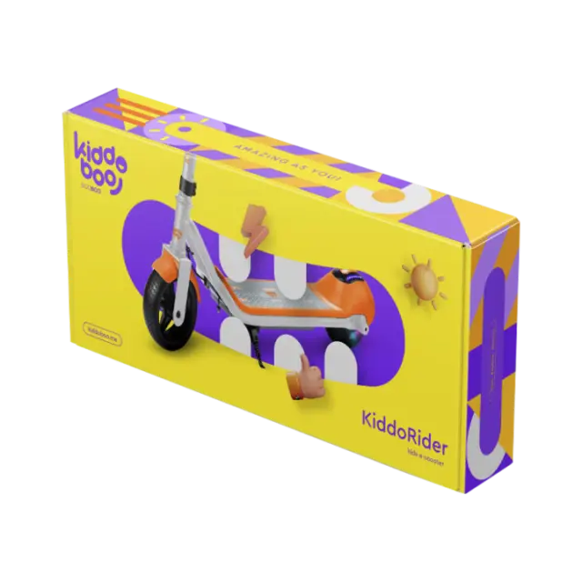 Kiddoboo Ε-Scooter KiddoRider, Λευκό (KBY2WHI) 2