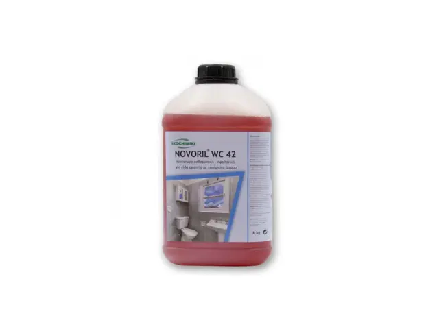 Αφαλατικό Καθαριστικό Μπάνιου 6lt Novoril WC 42