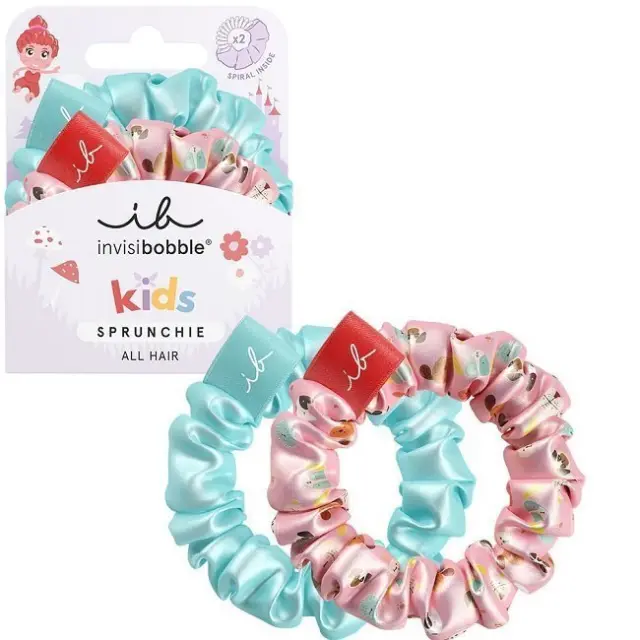 Invisibobble Kids Sprunchie Puppy Love Παιδικά Λαστιχάκια Μαλλιών 2 Τεμάχια