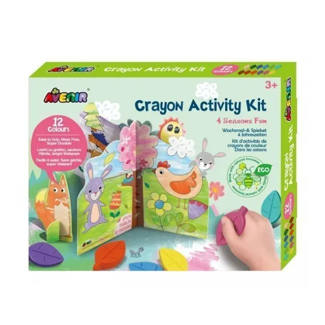 Avenir Crayon Activity 4 Seasons Fun, 1σετ