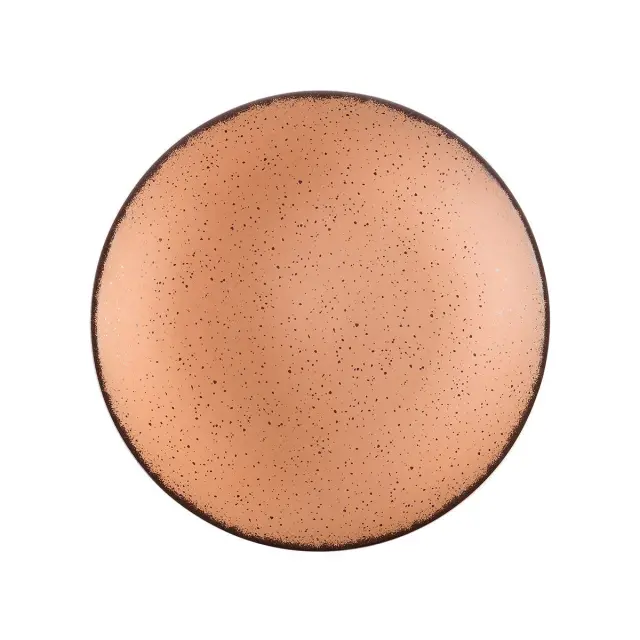 ESTIA ΠΙΑΤΟ ΒΑΘΥ TERRA ΠΟΡΣΕΛΑΝΙΝΟ 23cm SALMON