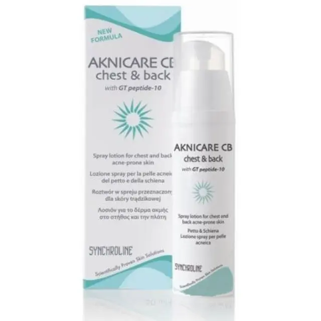 Synchroline Αknicare Spray Γαλάκτωμα για το Στήθος & την Πλάτη 100ml